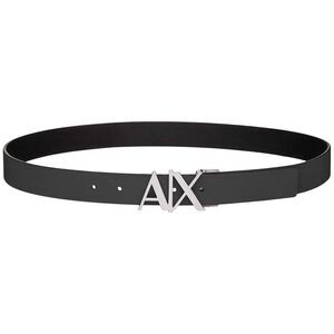 Armani Exchange Mens AX Belt / Black